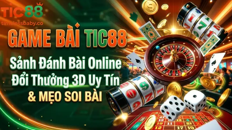 Game Bài TIC88 - Sảnh Đánh Bài Online Đổi Thưởng 3D Uy Tín & Mẹo Soi Bài
