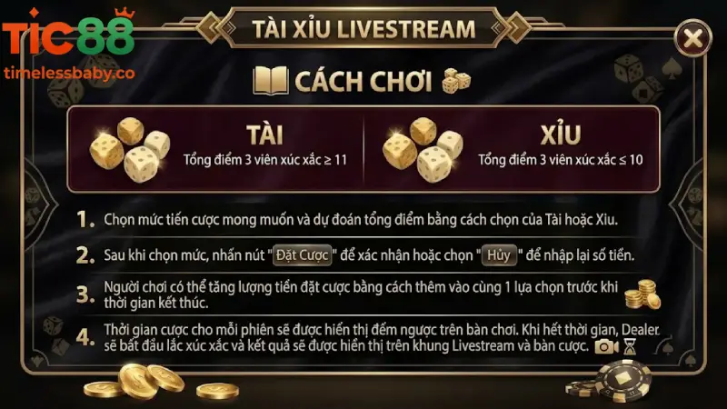 Bật Mật Mẹo Soi Cầu Tài Xỉu TIC88 Chuẩn Xác Từ Chuyên Gia