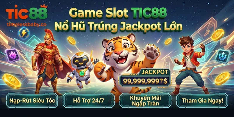 Game Slot TIC88 Nổ Hũ Trúng Jackpot