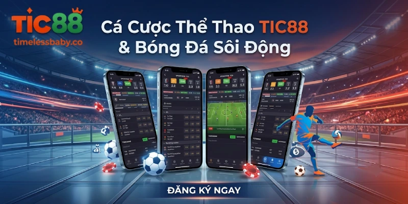 Nhà Cái Tic88 Cá Cược Thể Thao & Bóng Đá Sôi Động