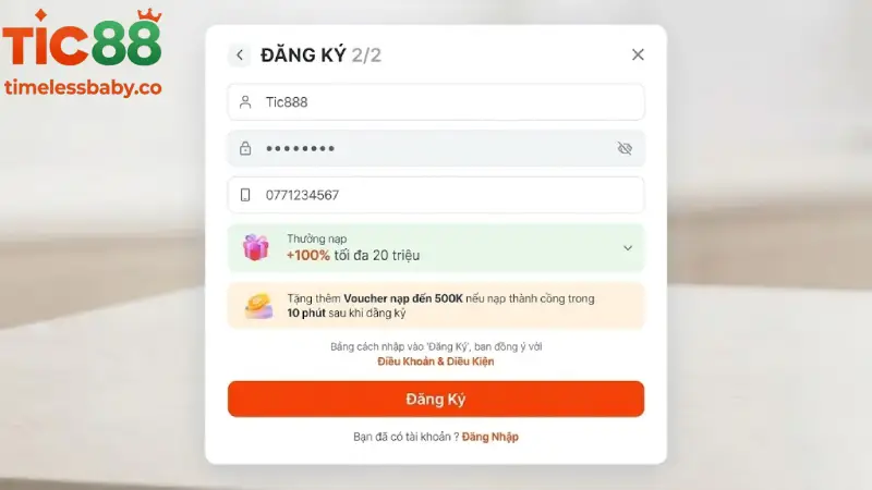 Hướng Dẫn Chi Tiết Các Bước Đăng Ký TIC88 Chuẩn Xác Cho Tân Thủ