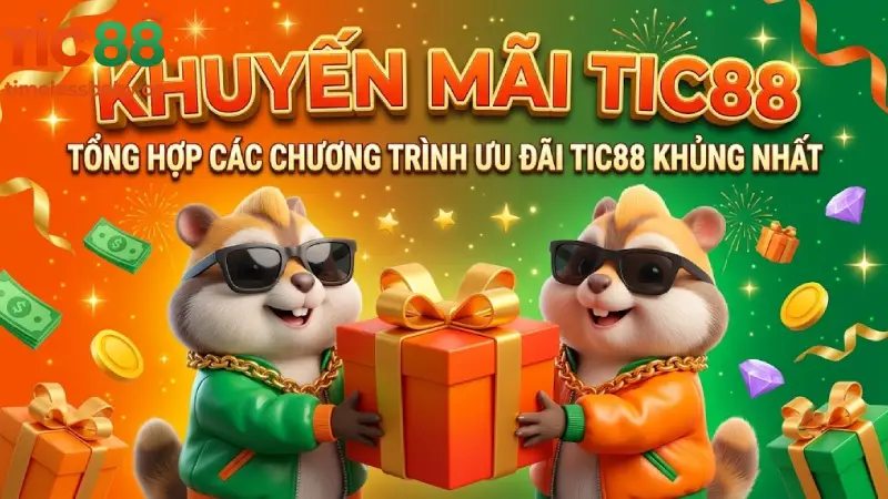Khuyến Mãi TIC88 - Tổng Hợp Các Chương Trình Ưu Đãi TIC88 Khủng Nhất