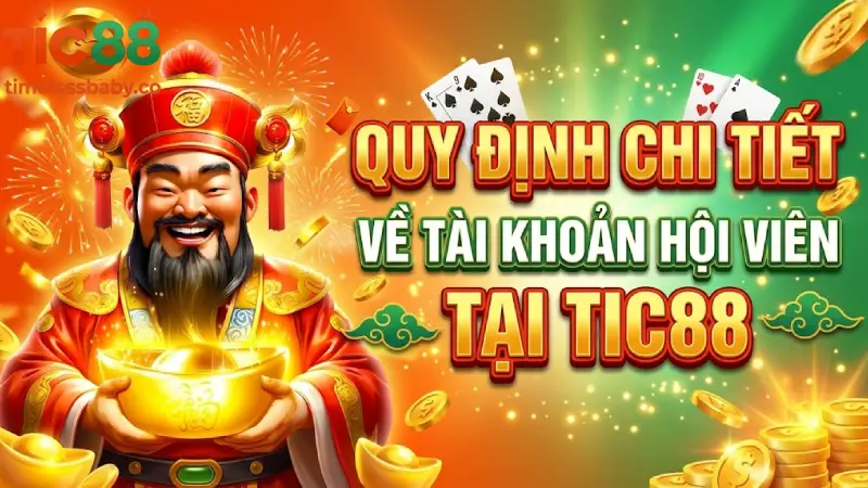 Quy Định Chi Tiết Về Tài Khoản Hội Viên Tại TIC88
